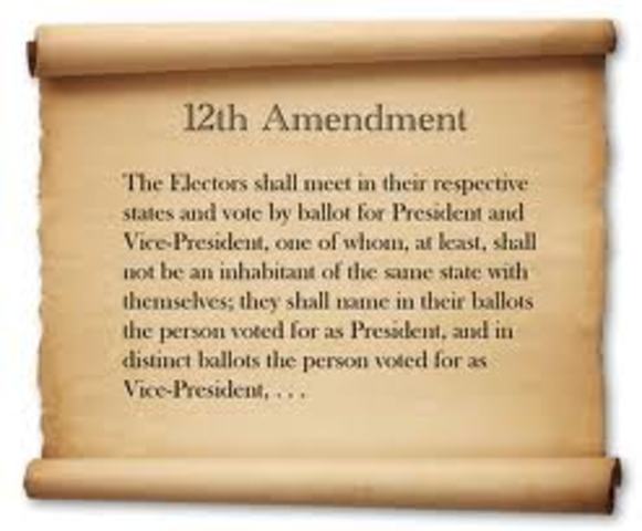 12th Amendment