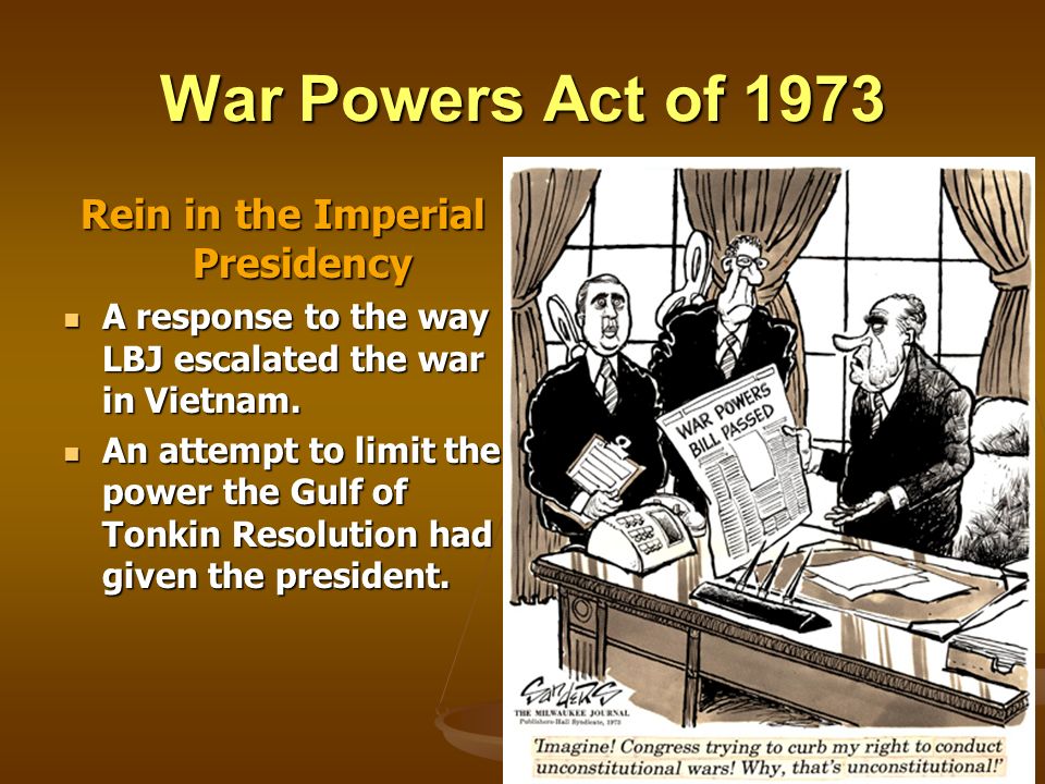 War Powers Act